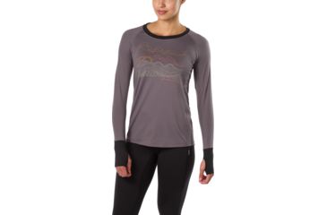 Image of Dakine Lupine Lightweight Top - Womens, Shark / Black, Extra Small, 10001975-S-91M-XS