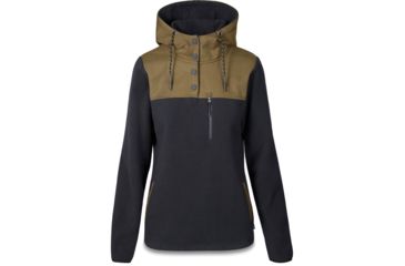 Image of Dakine Parker Fleece - Womens, Black / Dark Olive, L, 12556-BLIV-L