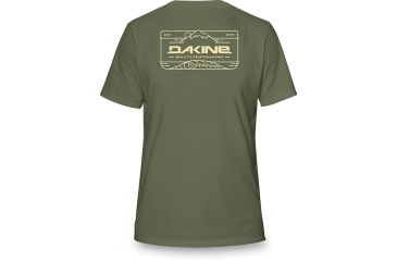 Image of Dakine Peak To Peak T Shirt, ARMY, L, 10001540-M-L