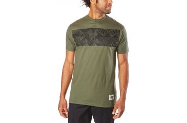 Image of Dakine Plate Lunch Ii S-S T Shirt, ARMY, XXL, 10001886-M-XXL