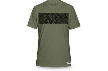 Image of Dakine Plate Lunch Ii S-S T Shirt, ARMY, XXL, 10001886-M-XXL