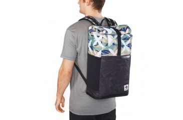 Image of Dakine Plate Lunch Section Wet/Dry 28L Surf Backpack, Island Bloom, OS 10001832-ISLANDBLOM-81X-OS