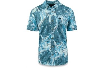 Image of Dakine Poipu S-S Woven, SKY BLUE WASHED PALM, S, 10001175-SKLSLM