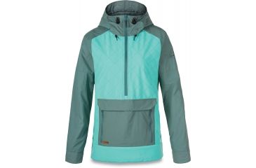 Image of Dakine Pollox Jacket - Women's-Balsam Green/Lagoon-Small