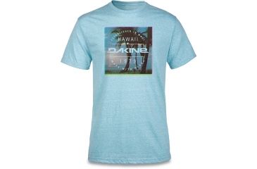 Image of Dakine Postcard Palms T Shirt, AQUA SNOW, XL, 10001879-QUSO-XL