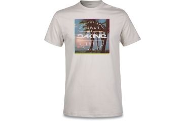 Image of Dakine Postcard Palms T Shirt, SILVER GREY, S, 10001879-SILVEE