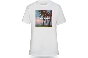 Image of Dakine Postcard Palms T Shirt, WHITE, S, 10001879-ITE