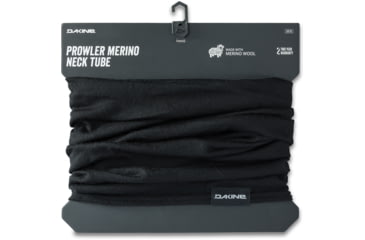 Image of Dakine Prowler Merino Neck Tube, Black, One Size, 10002100-BLACK-91M-OS