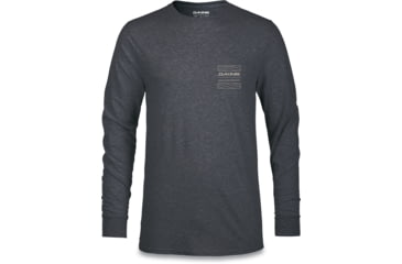 Image of Dakine R2R Long Sleeve Tech T-Shirt - Mens, Heather Black, Small, 10002083-HB-91M-S