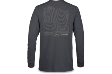 Image of Dakine R2R Long Sleeve Tech T-Shirt - Mens, Heather Black, Small, 10002083-HB-91M-S