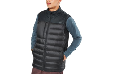 Image of Dakine Recoil Reversible Down Vest - Mens, Black, Extra Large, 10001983-BLACK-91M-XL
