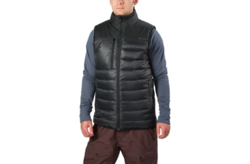 Image of Dakine Recoil Reversible Down Vest - Mens, Black, Extra Large, 10001983-BLACK-91M-XL