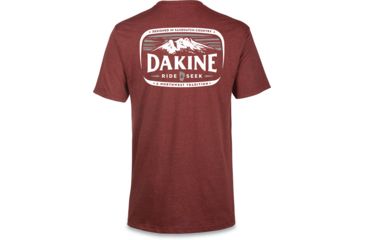 Image of Dakine Ride And Seek T-Shirt - Mens, Brick Blk Heather, Small, 10002133-BRBLKHETHR-91M-S