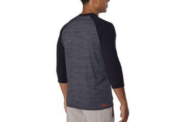 Image of Dakine Roots Raglan Loose Fit 3/4 Sleeve - Mens, Black Heather, Medium, 10002311-BLKHEATHER-M
