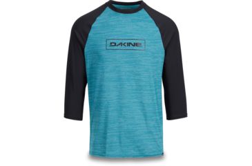 Image of Dakine Roots Raglan Loose Fit 3/4 Sleeve - Mens, Seaford Heather, Small, 10002311-SEAFORDHTH-S