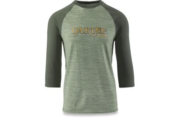 Image of Dakine Roots Raglan Loose Fit 3-4 Sleeve, SURPLUS HEATHER, S, 10001665-SULUST