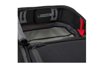Image of Dakine Split Roller 100L Luggage Cases, Black, 10002942-BLACK-02X