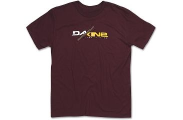 Image of Dakine Split T-Shirt - Men's -Burgundy-X-Large