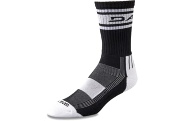 Image of Dakine Step Up Sock, Black/White, Small/Medium, D.100.5372.060.SM