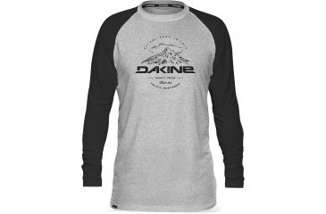 Image of Dakine Tech-T Long Sleeve Shirt - Men's-Heathered Grey Mt. Hood-Small