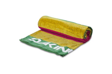Image of Dakine Terry Beach Towel, Rasta, One Size, D.100.6827.952.OS