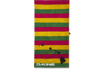 Image of Dakine Terry Beach Towel, Rasta, One Size, D.100.6827.952.OS