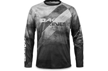 Image of Dakine Thrillium L-S Jersey, BLACK / WHITE, XL, 10001705-LK/IT-XL
