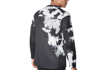 Image of Dakine Thrillium Long Sleeve Jersey, Black / White, Small, 10002233-BLACK/WHIT-S