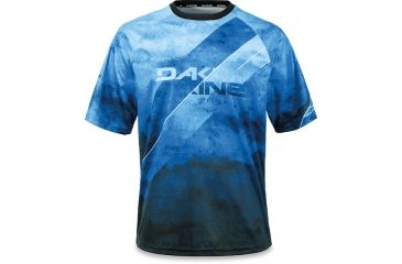 Image of Dakine Thrillium S-S Jersey, MIDNIGHT / BLUE ROCK, M, 10001706-MI/LUEK-M