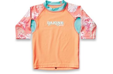 Image of Dakine Toddler GirlS Snug Fit L-S, WAIKIKI, 2T, 10001693-IKIKI-2T