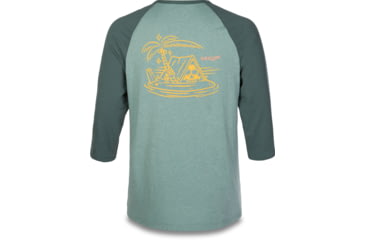Image of Dakine Walker 3/4 Baseball Tee - Mens, Balsam Green, 2XL, 10001612-BG-91M-XXL