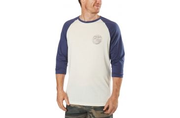 Image of Dakine Walker 3-4 Baseball Tee, WASHED INDIGO, XXL, 10001612-SEIO-XXL