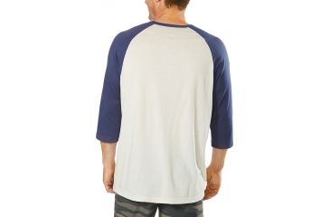 Image of Dakine Walker 3-4 Baseball Tee, WASHED INDIGO, XXL, 10001612-SEIO-XXL
