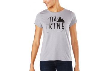 Image of Dakine WomenS Da Mtn S-S Tech T, HEATHER DARK GREY, XS, 10001872--XS