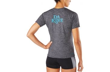 Image of Dakine WomenS Dauntless Loose Fit S-S, BLACK HEATHER, L, 10001673-LKETE-L