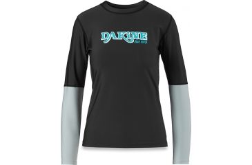 Image of Dakine WomenS Flow Loose Fit L-S, BLACK, XS, 10001675-LK-XS