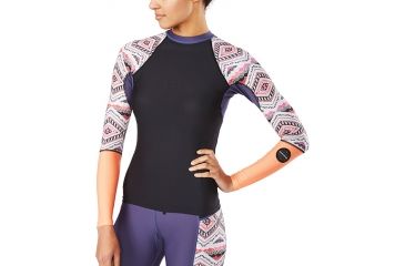 Image of Dakine WomenS Flow Print Snug Fit L-S, LIZZY, S, 10001677-LIZZ