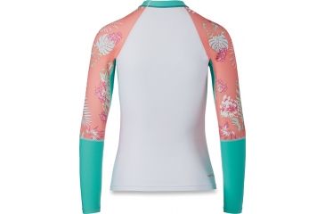 Image of Dakine WomenS Flow Print Snug Fit L-S, WAIKIKI, XS, 10001677-IKIKI-XS