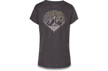 Image of Dakine Zigzag Short Sleeve Tech T-Shirt - Womens, Heather Black, Extra Small, 10002085-HB-91M-XS