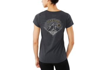 Image of Dakine Zigzag Short Sleeve Tech T-Shirt - Womens, Heather Black, Extra Small, 10002085-HB-91M-XS