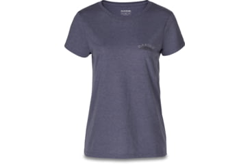 Image of Dakine Zigzag Short Sleeve Tech T-Shirt - Womens, Heather Navy, Extra Small, 10002085-HN-91M-XS