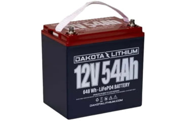 Image of Dakota Lithium 12V 54Ah Deep Cycle Lifepo4 Battery, PID12V54AH