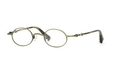 Image of Dakota Smith Belief SEDS BELI00 Single Vision Prescription Eyewear - Brushed Gold SEDS BELI004140 GO