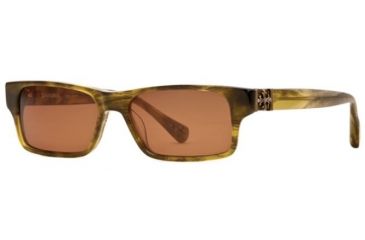Image of Dakota Smith Instinct SEDS INSN06 Single Vision Prescription Sunglasses SEDS INSN065445 BN - Frame Color: Brown, Lens Diameter: 54 mm, Lens Diameter: 57 mm