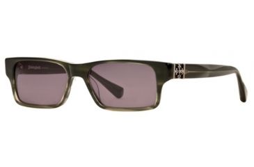 Image of Dakota Smith Instinct SEDS INSN06 Single Vision Prescription Sunglasses SEDS INSN065445 GN - Frame Color: Olive, Lens Diameter: 54 mm, Lens Diameter: 57 mm