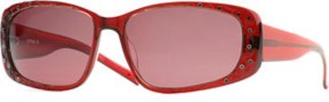 Image of Dakota Smith Montana SEDS MONA06 Sunglasses - Cranberry SEDS MONA066030 RD