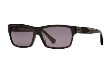 Image of Dakota Smith Perception SEDS PERC06 Single Vision Prescription Sunglasses SEDS PERC065945 BK - Frame Color: Black, Lens Diameter: 59 mm, Lens Diameter: 63 mm
