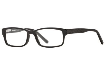 Image of Dakota Smith Visionary SEDS VISI00 Eyeglass Frames - Jet SEDS VISI005035 BK