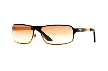 Image of Dakota Smith Yuma SEDS YUMA06 Single Vision Prescription Sunglasses SEDS YUMA066130 BN - Lens Diameter: 61 mm, Frame Color: Sunset