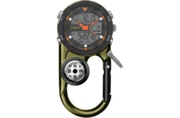Image of Dakota Watches Dakota Angler II Ana-Digi Clip Watch, Moss, Moss, DAK-3725-2
